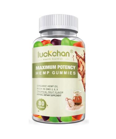 Hemp Gummies High Potency Natural for Adults (Sapote)