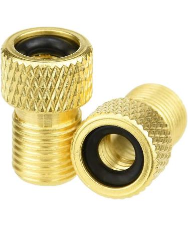 NedFoss 10x Bicycle Valve Adapter - DV & SV to AV Converter - Gold Quality - International Shipping Available - Buy Online on GoSupps.com