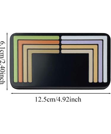 Concealers cream makeup contouring - 16-color face contouring and highlighter palette. Long-lasting hydrating cream concealer palette for imperfections. - Buy Online on GoSupps.com