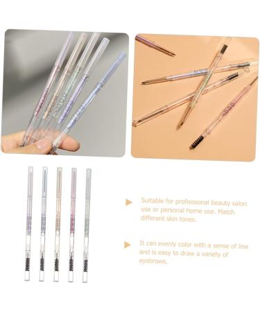 Beavorty 5pcs Eyebrow Pencil Mint Brow Pencils Eyebrow Makeup Tools Refill Miss Highlighter Double Head Fashion Design - Buy Online on GoSupps.com