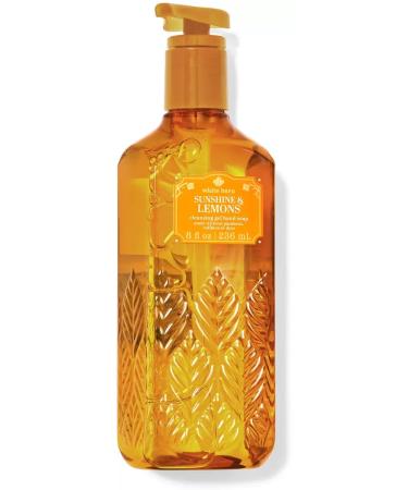 Buy Bath & Body Works Cleansing Gel Hand Soap Set of 5 - Fall Collection | Flannel White Pumpkin Sunshine Lemons Pumpkin Cupcake The Perfect Autumn - 8 oz Each | International Shipping Available - Buy Online on GoSupps.com
