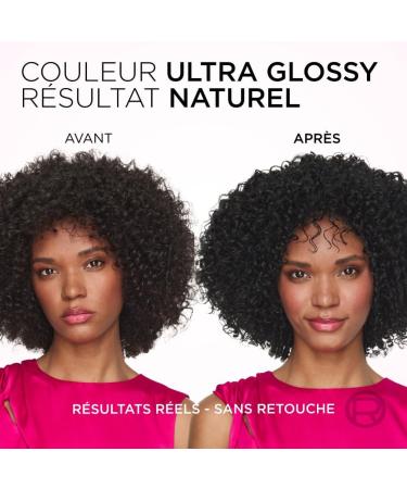 L OR AL PARIS - Coloration Cheveux Semi-Permanente Ton sur Ton - Couleur Soin Gloss - Sans Ammoniaque - Casting Cr me Gloss - Nuance : Noir Eb ne (200) 200 - Noir Eb ne 1 unit (Lot de 1) - Buy Online on GoSupps.com