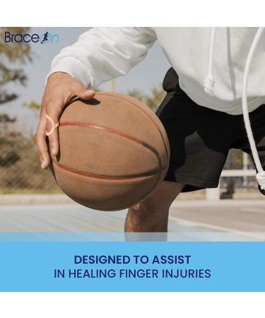 BraceOn EZ Finger Splint Sizing Kit - Adjustable Hand Injury Supports (14 Pieces, 28 Sizes) - Buy Online on GoSupps.com