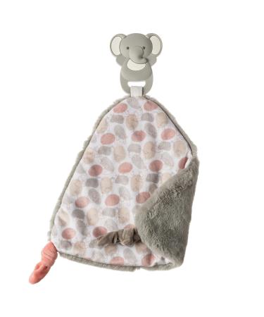 Mary Meyer Chewy Crew Soothing Baby Teether Lovey  10-Inches  Kalahari Elephant