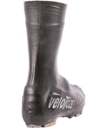VeloToze Tall Gravel Shoe Cover - MTB Overshoes for Cycling Shoes - Rain Protection for Gravel Trails and Mountain Bike Rides (Large, Black) - Buy Online on GoSupps.com