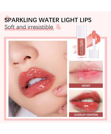 3Pcs Glass Lip Plumping Oil Set - Hydrating & Tinted Lip Balm with Big Brush Head | Nourishing & Repairing Shine Primer Lip Tint - Buy Online on GoSupps.com
