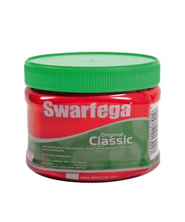 Swarfega Original Classic Hand Gel Rapid Action Hand Wash for Working Hands Smooth Green Gel Formula with Added Conditioner Gentle on Skin 275ml Tub