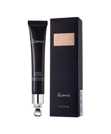 RAZONIX Caffeine Eye Cream,Eye Cream Anti Aging for Lines and Wrinkles and Dark Circles, Powerful Under Eye Cream Moisturiser Revitalising Eye Roll On, 20g - Buy Online on GoSupps.com