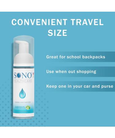 SONO Disinfecting Wipes with Foaming Hand Sanitizer - Medical-Grade Alcohol-Free Solution for Multi-Surface Cleaning - Buy Online on GoSupps.com