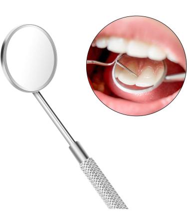 Premium Stainless Steel Dental Mirror - Mouth Inspection Tool | 1 Piece Pack for Dentists - Buy Online on GoSupps.com