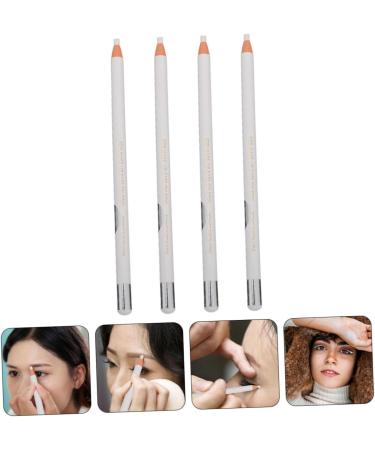 Mipcase 4pcs White Line Drawing Eyebrow Pencil White Mechanic Tools Eye Makeup Accessory Cosmetic - Buy Online on GoSupps.com