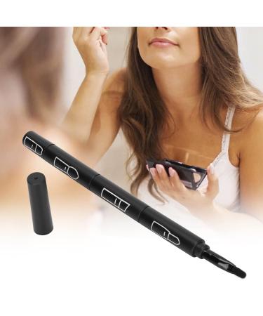 4 in 1 Telescopic Makeup Brushes Set - Retractable Lipstick Eyebrow Eyeshadow & Face Brush - Portable Cosmetic Tool for Home Travel & Beauty Salons (Black - Buy Online on GoSupps.com