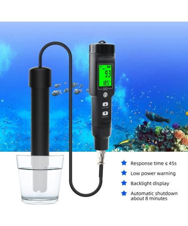 Digital Dissolved Oxygen Meter | 0.0 40.0 mg/l Analyzer for Aquaculture Pools & Beverage Testing - Buy Online on GoSupps.com
