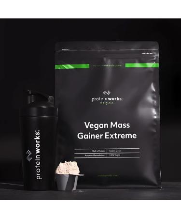 Vegan Extreme Gainer | Vanilla Cream | Hypercalorie Protein Powder | Weight Gain | Vitamins & Minerals | ProteinWorks | 2kg - Buy Online on GoSupps.com