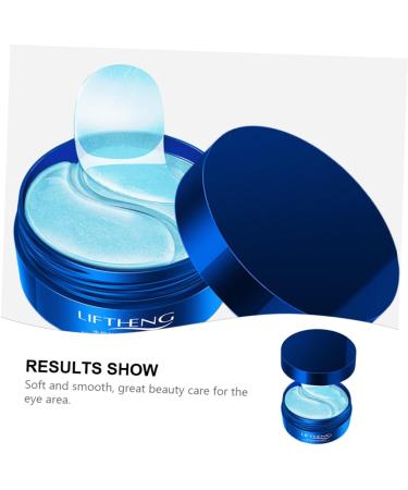 Housoutil 1 Box Moisturizing Eye Mask Jellyfish Collagen Eye Mask Gentle Eye Mask Pink Gel Lips Eye Mask for Wrinkles Treatment Mask for Eye Hydrating Eye Mask Bouncy Facial Mask - Buy Online on GoSupps.com