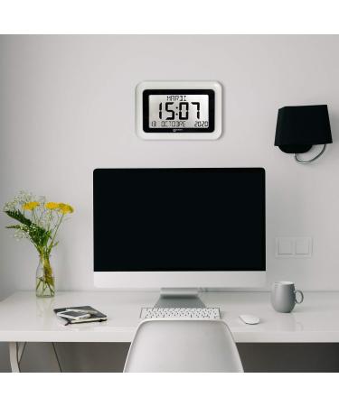 GEEMARC VISO 10 Alarm Clock - Large Easy-to-Read Display for Dementia & Alzheimer's | Battery Operated | Perfect Gift - Buy Online on GoSupps.com
