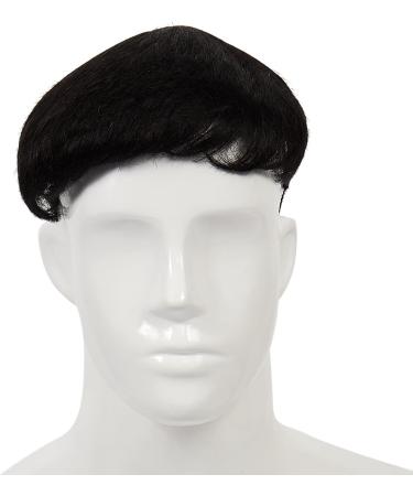 2X Men's Handmade Wigs Natural Fluffy Invisible Replacement Hairpiece Men's Overhead Replacement Block - Buy Online on GoSupps.com