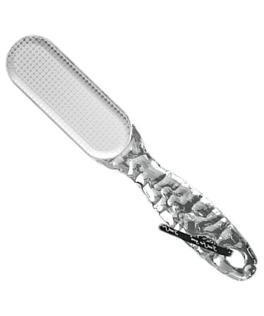 Pumice Stone Foot File 2 in 1 Foot Rasp for Cracked Heel - Professional Pedicure Rasp Scrubber Pedicure Tools for Dead Skin Body - Suitable for Wet/Dry Feet Transparent Gray