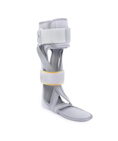 Tairibousy AFO Foot Drop Brace Ankle Foot Orthosis Medical Foot Up Afo Walking with Shoe for Stroke Hemiplegia for Men and Women (Large-Left)
