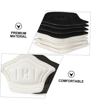 NOLITOY 4 Pairs Anti-Slip Heel Pads for Women | Dressy High Heel Accessories | Abrasion-Proof Soles for Kitten Heels & Sports Shoes - White - Buy Online on GoSupps.com