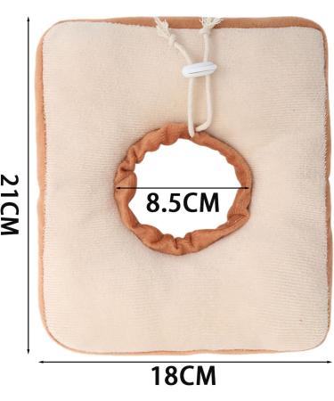1 Piece Of Toast Cat Collar Cute Pet Collar Adjustable Cat Cone Collar Cat Wound Anti-Licking Cervical Spine Protection Collar Suitable For Cervical Spine Protection And Postoperative Recovery - Buy Online on GoSupps.com