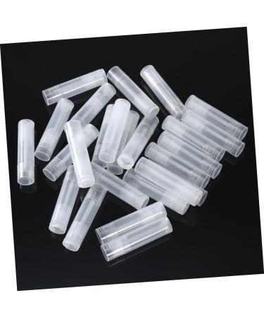Outanaya 100pcs Empty Lipstick Tube DIY Lipstick Tube Lip Balm Bottles Rotatable Lipstick Tube Bulk Tubes Pp - Buy Online on GoSupps.com