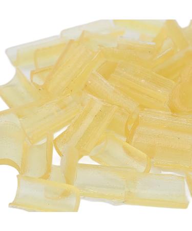 Hair Extensions Keratin Granules Hair Extensions Shrinky Clear Tubes by The Hair Shop Keratin Glue Lined Plastic for I Tip Strong Clear Tube Bond for Human Hair Extensions