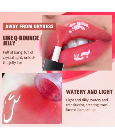 Buy 6 Color Hydrating Lip Glow Oil - Moisturizing Long Lasting No-Sticky Lip Plumper Gloss for Dry Lips (Color 04) | International Shipping - Buy Online on GoSupps.com