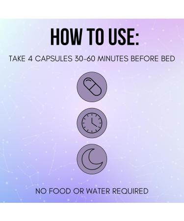 Kingdom Supplements Sleep Potion Melatonin-Free Sleep Support Capsules 120 Count Magnesium Glycinate L-Theanine Zinc Glycinate Chamomile Jujube Seed Lemon Balm 30 to 40 Servings Gluten Free - Buy Online on GoSupps.com