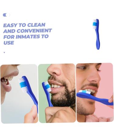 Minkissy Portable Soft Bristle Toothbrush Set - 10 Pack Travel Dental Accessories for Mouth Cleaning - Buy Online on GoSupps.com