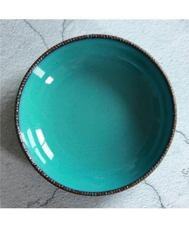 Original Household Ceramic Soup Bowl Bowl Creative Fruit Bowl Salad Bowl Restaurant Shallow Bowl Bowl Mixing Bowl Green Kitchenware Plate - Buy Online on GoSupps.com