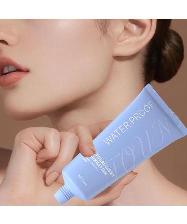 Waterproof liquid complexion liquid concealer antishine and waterproof concealer for face cosmetics beauty for travel vacation evenings and dating 01 Classic Ivory - Buy Online on GoSupps.com