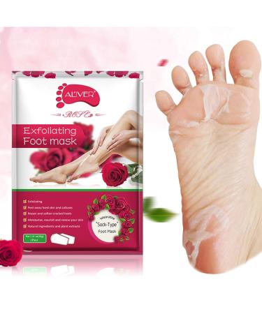 2 Pairs Callus Removal Mask - Moisturizing Foot Patch for Peeling & Soft Feet - International Shipping Available - Buy Online on GoSupps.com