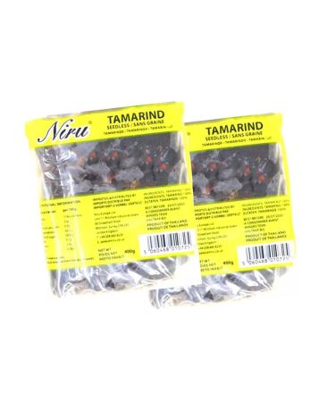 Niru | Tamarind 400G | All Natural | No Colour | Superior Taste | Pack Of 2 | Indian Origin