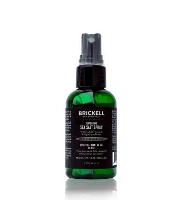 Brickell Men's Texturizing Sea Salt Spray for Men Natural & Organic Alcohol-Free Lifts and Texturizes Hair for a Beach or Surfer Hair Style 2 Ounce 2 Fl Oz (Pack of 1)