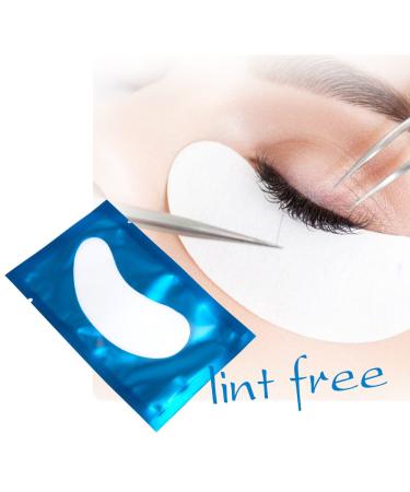 50 Pairs Lint-Free Hydrogel Eye Pads for Eyelash Extensions - Professional Blue Gel Patches - Buy Online on GoSupps.com