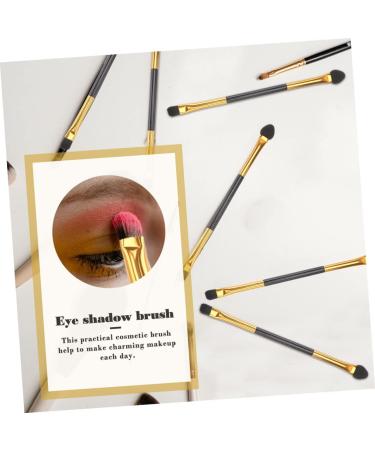FRCOLOR 140 Pcs Double Ended Eyeshadow Brush Liquid Makeup Eyebrow Brush Eye Makeup Accessory Double Head 12x0.5cmx7pcs As Shownx7pcs - Buy Online on GoSupps.com
