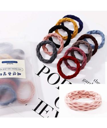 30 Pcs Wetopkim Non-Slip Hair Ties â€“ Seamless Bands for Thick, Curly Hair | Highly Elastic & Lightweight - Buy Online on GoSupps.com