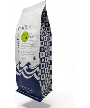 Pacific Coffee Roasters Aceh Gayo Sumatra Organic Coffee Medium Dark Roast 340g Fair Trade Organic Sumatra 340 g (Pack of 1) - Buy Online on GoSupps.com