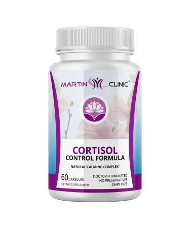 MARTIN CLINIC Cortisol Stress Balance + Calm Recovery Daily Support for Healthy Stress Response & Emotional Stability 90 Capsules