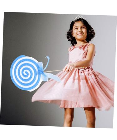 HOMSFOU 4pcs Foam Lollipop Ornament Christmas Decorations Gifts Gourmet Lollipops Kids Crafts Scene Decorative Props Christmas Lollipop Decorations Simulation Lollipop Creative Photo Prop Bluex4pcs 66x31cmx4pcs - Buy Online on GoSupps.com