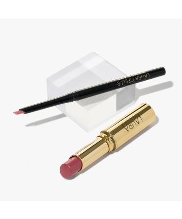 LAURA GELLER NEW YORK Love Your Lips Duo: Jelly Balm Moisturizing Tinted Lip Balm Figger Than Life + Modern Classic Long-Lasting Lip Liner Radiant Rose