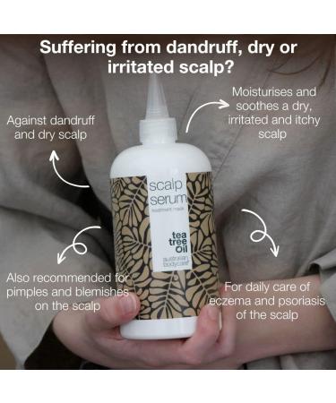 Australian Bodycare Scalp Treatment 500ml | Soothes Dry, Itchy Scalp & Hair Dandruff | Daily Care for Eczema & Psoriasis | Tea Tree Hair Cleanser for Men & Women - Buy Online on GoSupps.com