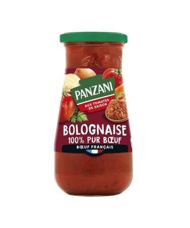 Panzani Bolognese Tomato Sauce 100% Pure French Beef Medium Size 400g