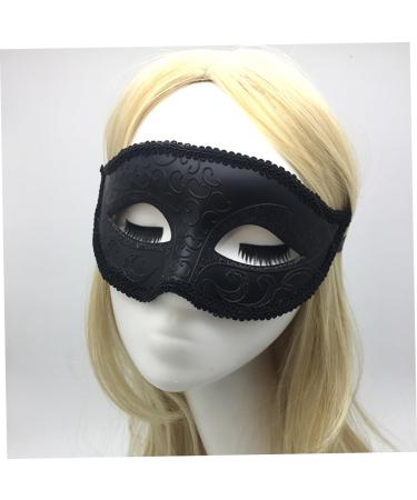 FRCOLOR Eye Mask Black Themed Prom Mask Eye Stand Out Mask Makeup Masquerade Ball Party Mask Costume Party Masquerade Mask Male and Female Mask Dreses Wedding Men and Women Halloween - Buy Online on GoSupps.com