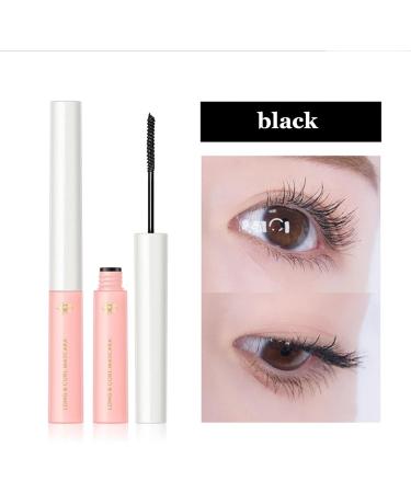 Ultra-fine Mascara 5ML Waterproof Non-Smudge Thick Curling Fine Brush Mascara 2.5mm Without Clumps or Spots Slim Brush Head Sweatproof Beauty - Buy Online on GoSupps.com