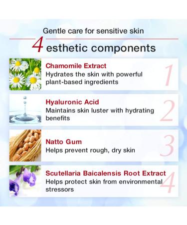 Japanese Facial Moisturizing Toning Lotion - Acne Dry & Sensitive Skin Relief | Hyaluronic Acid & Bentonite | 120mL - Buy Online on GoSupps.com