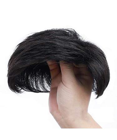 Blue Wig Toupee for Men | Human Hair V-Looped Hairpieces - Ultra Thin Skin 16x18cm & 18x20cm - Buy Online on GoSupps.com