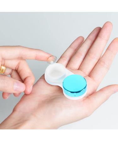 Beaupretty Colored Contact Lenses Travel Case Set with Tweezers | Eye Contact Holder & Makeup Remover | International Shipping Available - Buy Online on GoSupps.com