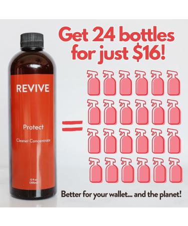 REVIVEEO Protect Cleaner Concentrate - Nontoxic Multi-Purpose All-Purpose Plant-Based Cleaner for Mopping - International Shipping Available - Buy Online on GoSupps.com